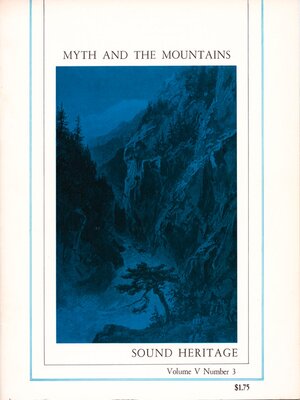 cover image of Myth and the Mountains